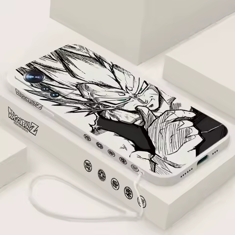 Anime Vegeta GokuSS For Redmi 15C 14C A5 A3 Note 15 14 Mi 15T 15 POCO F7 X7 M7 M6 C85 C75 Pro Plus Ultra Phone Case