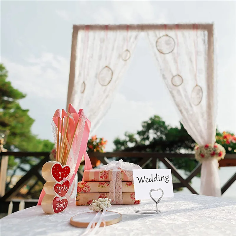 AT29-60 قطع حامل بطاقة الطاولة سلك مكان حامل البطاقة حامل القائمة حامل الصور مقاطع بطاقة حامل لحفلات الزفاف ، حفلة العشاء