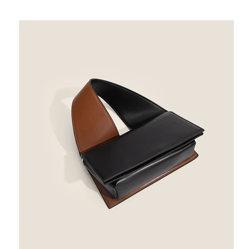 Trend Brand Designer Women's Flap Handbags PU Leather Fashion Small Square Bags Organ Crossbody Shoulder Bags Cartoon Decorative