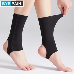 Ankle Sleeve - Low-Profile Compression Ankle Sleeve Ideal for Mild Ankle Sprains, Strains, Inflammation, Arthritis, and Soreness
