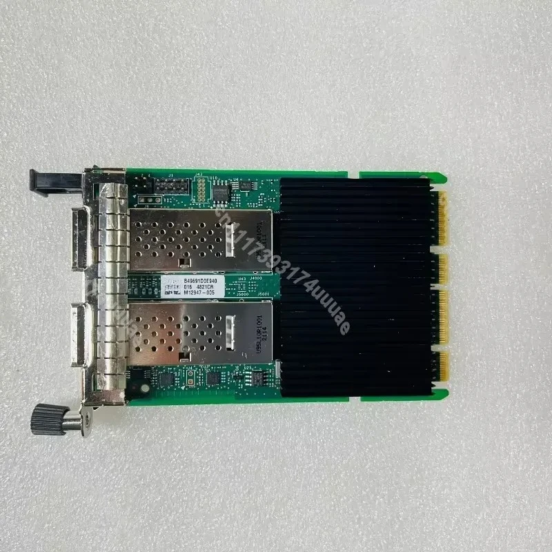 For Server, 100G OCP 3.0 Ethernet Network Adapter Compatible E810 CQDA2 E810CQDA2OCPV3 Optical NIC Replacement Spare Part