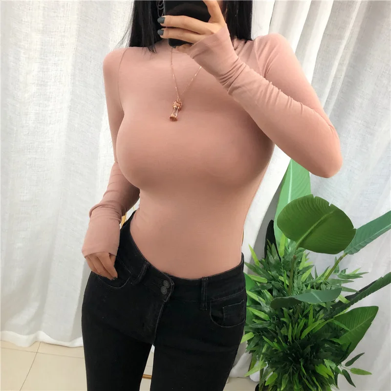 Thin Summer Top Sexy T Shirt Women 2024 Elasticity T-Shirt Korean Style Woman Clothes Slim Tshirt Female Casual Long Sleeve Tops