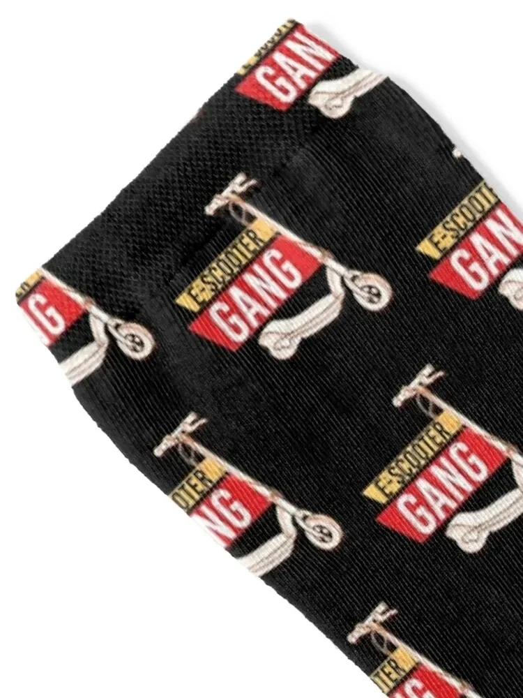 EScooter Gang Scooter Socks retro winter gifts Non-slip Mens Socks Women's