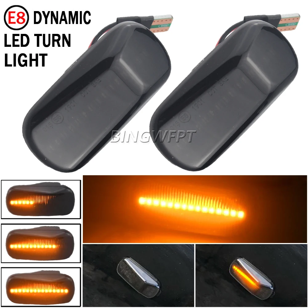 

Dynamic Turn Signal Side Marker Light For Honda CRV Accord Civic City Fit Jazz Stream HRV S2000 Odyssey Integra Acura RSX NSX