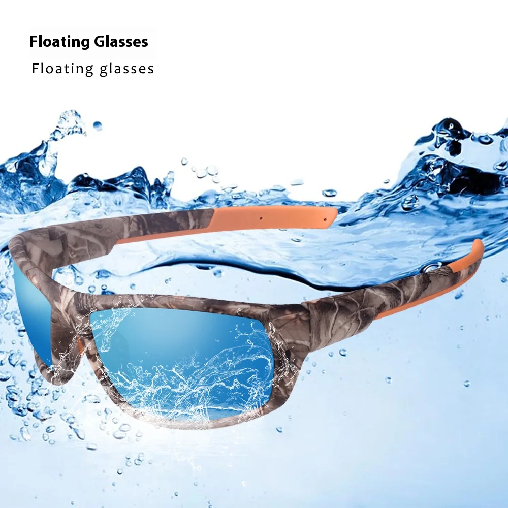

TPX100 Floating Sunglasses for Water Sports Polarized Swim Glasses Unsinkable UV400 Fishing Eyewear Lightweight Floating Glasses