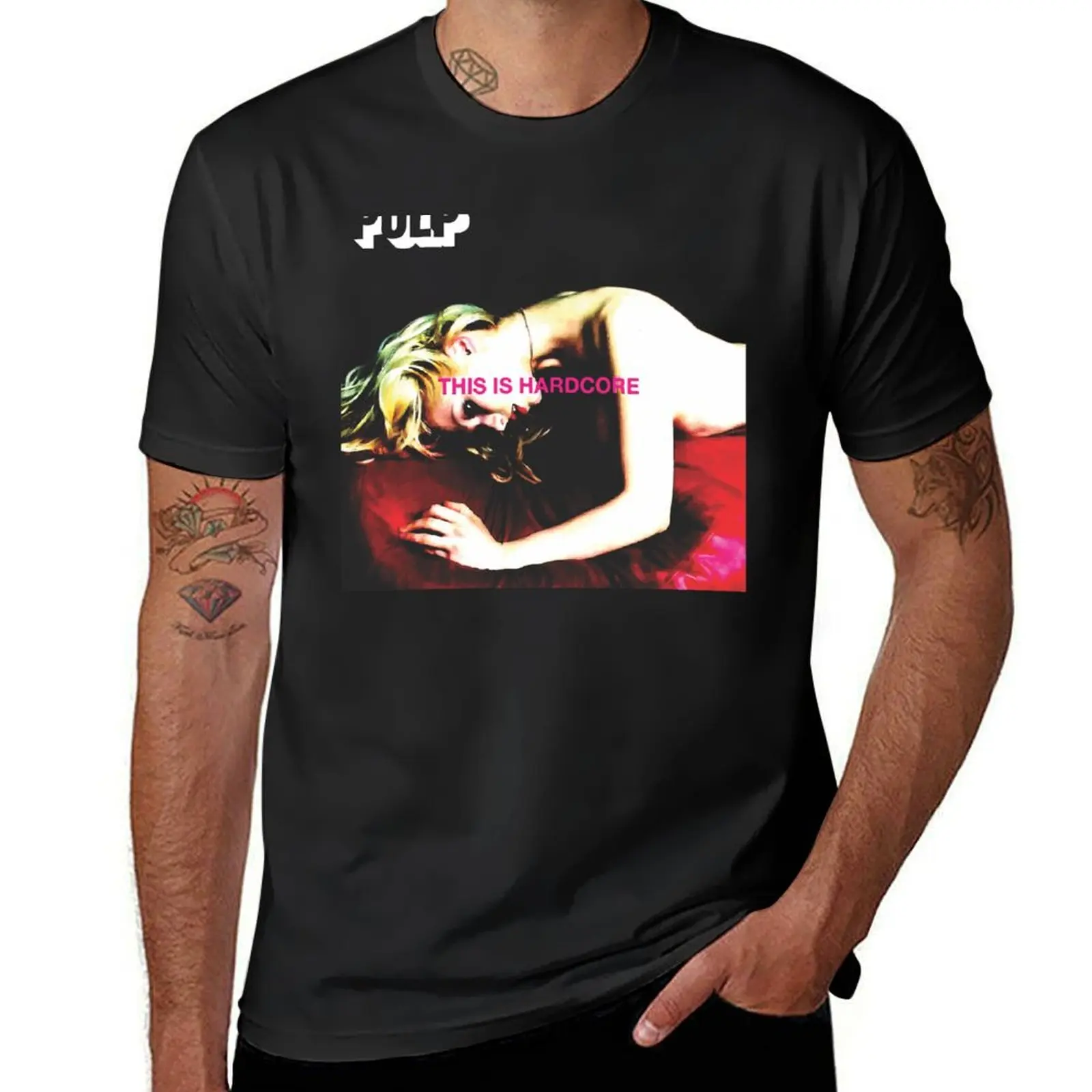 

This is pulp T-Shirt funny shirt cotton plus size tops Anime t-shirt mens t shirts casual stylish