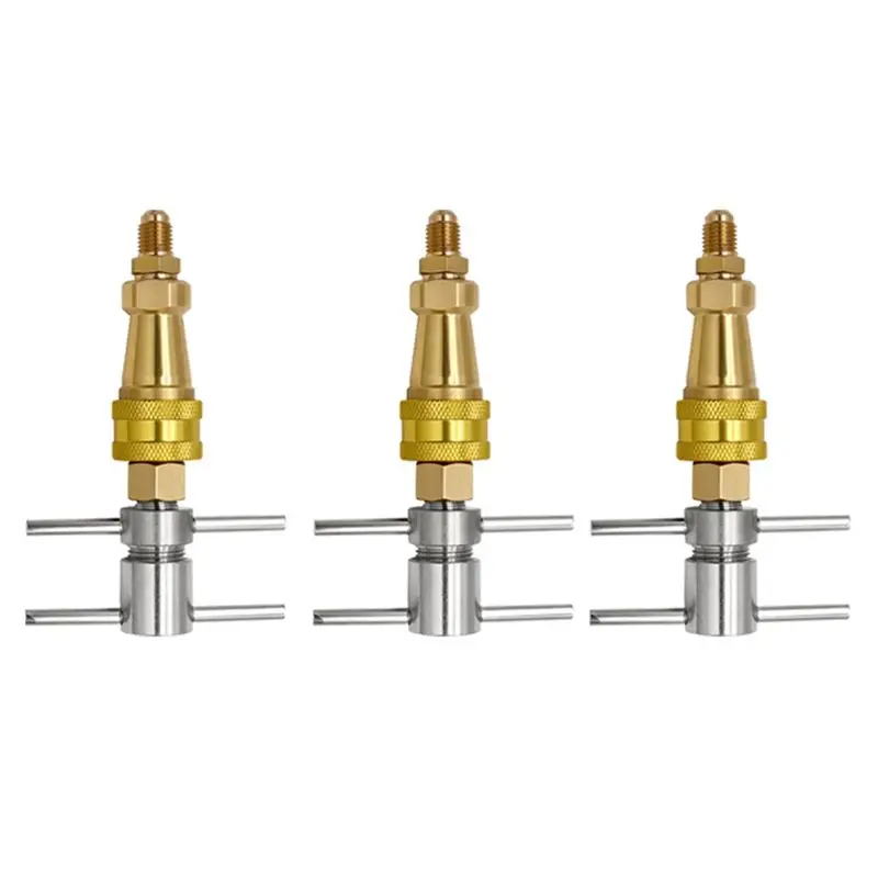 N10R-Wrench Type Quick Connector Refrigerator Freezer Fluorine Injection Connector 1/4Inch Copper Pipe