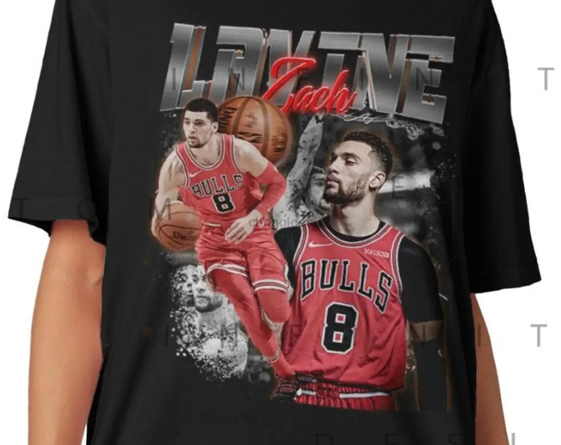 Lavine Zack shirt Professional Basketball Players T-shirt Point Guard MVP Sport Goat bootleg Vintage 90s Retro Sweatshirt Legend