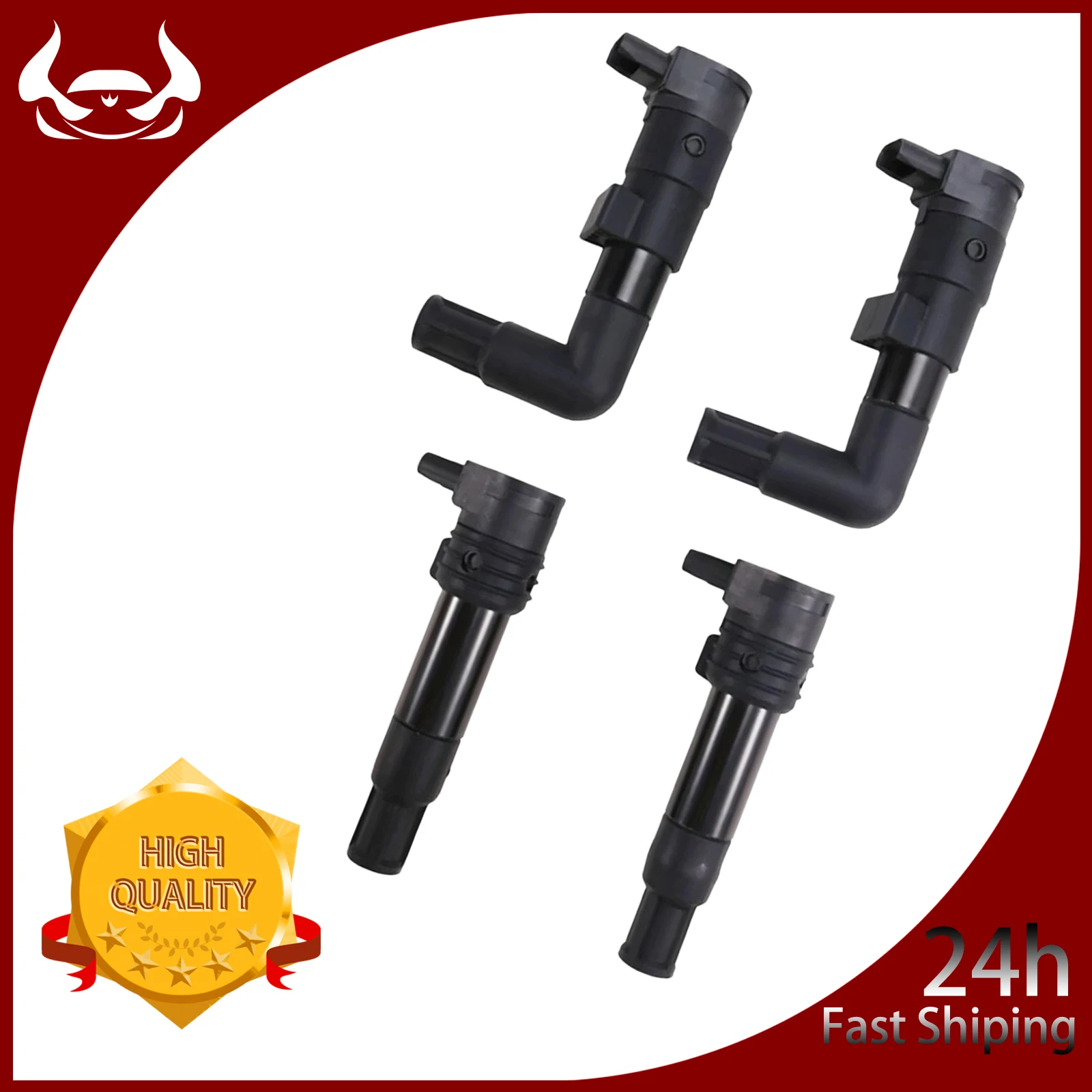 

Premium Ignition Coil 7715855-01 7715855-02 Compatible With BMW R900 HP2 R1000 R1200RT R1200S 1998-2013 Engine Direct Fit