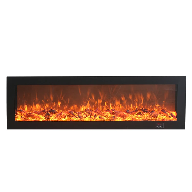 Camino elettrico moderno decorativo da parete multicolore con inserto per caminetto elettrico remoto a parete a LED con fiamma decorativa