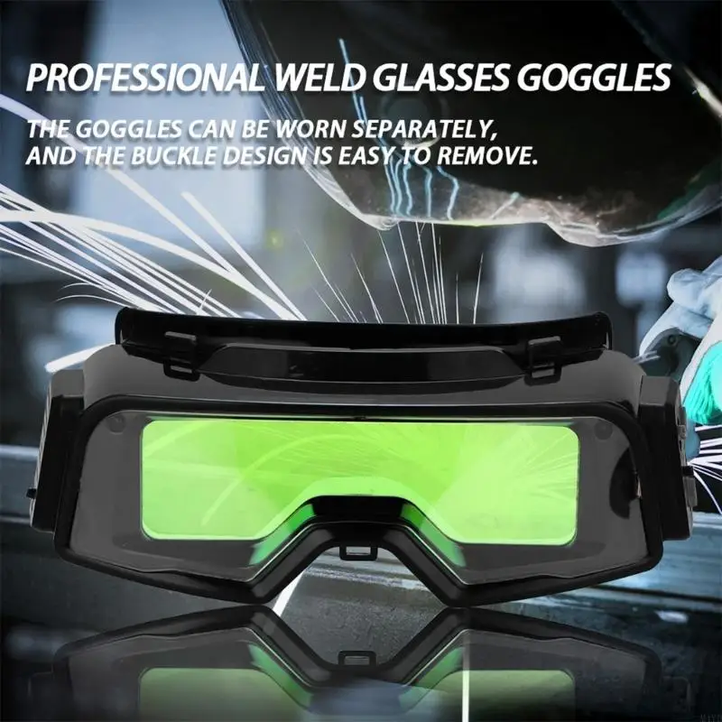 نظارات حماية لحام أوتوماتيكية قابلة للتعديل، نظارات واقية، تصميم خفيف الوزن لمعالجة اللحام المختلفة M4YD #4
