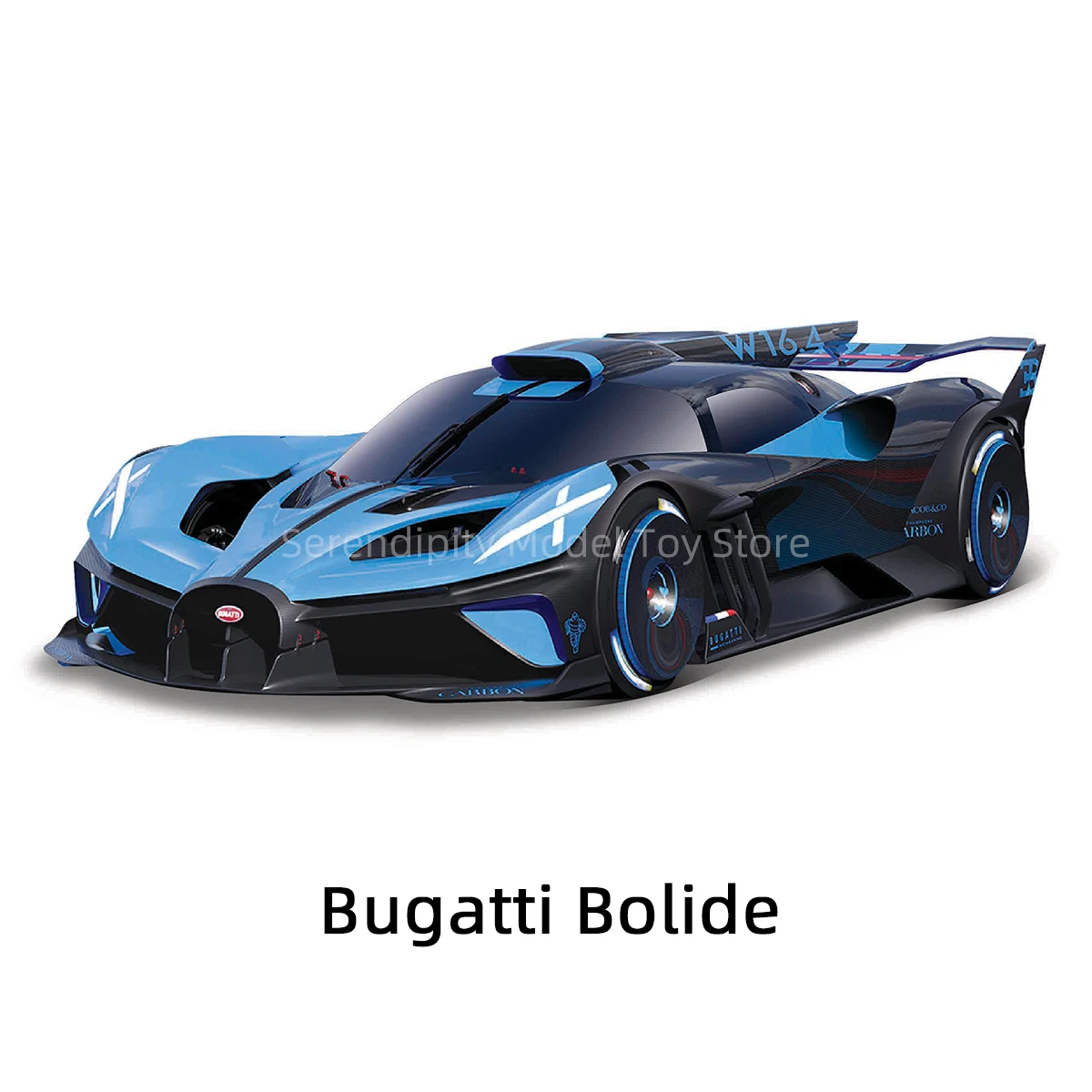 Bburago 1:18 Bugatti Bolide samochód sportowy statyczny odlew symulacyjny pojazdy Model kolekcjonerski samochody zabawkowe