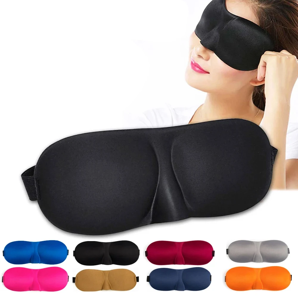 

1-3pcs Sleep Eye Mask Blockout Eye Mask for Side Sleeper Women Men Portable Blindfold Travel Sleeping Aid Eye Cover Slaapmasker