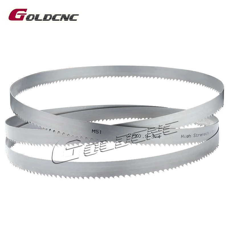 CNC M42 Bi-Metal Band Saw Blade Carbon Steel Cemented Tool for Cutting Forming Compliant GB4230/GB4240/GB4250