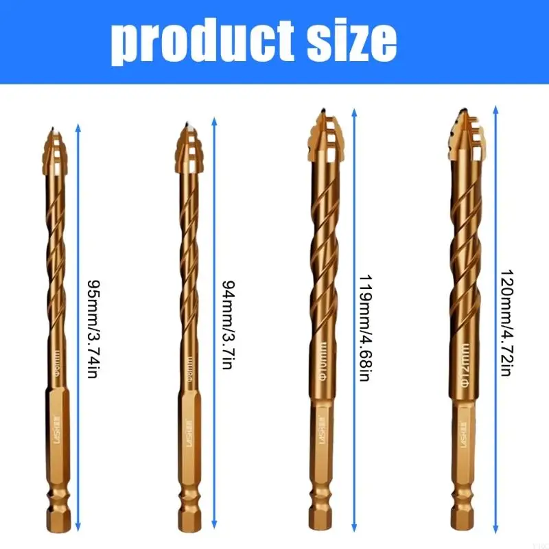 4エッジのノコギリビットデザインを備えたドリルビットセットdrilling y4qc