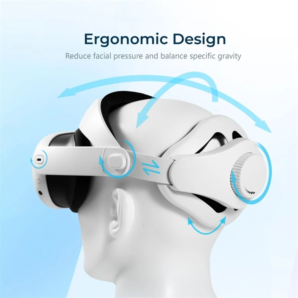 

For Meta Quest 3 /Quest3S VR Glasses Headset Adjustable Balance Gravity Headband Decompression Comfort Replacement Accessories