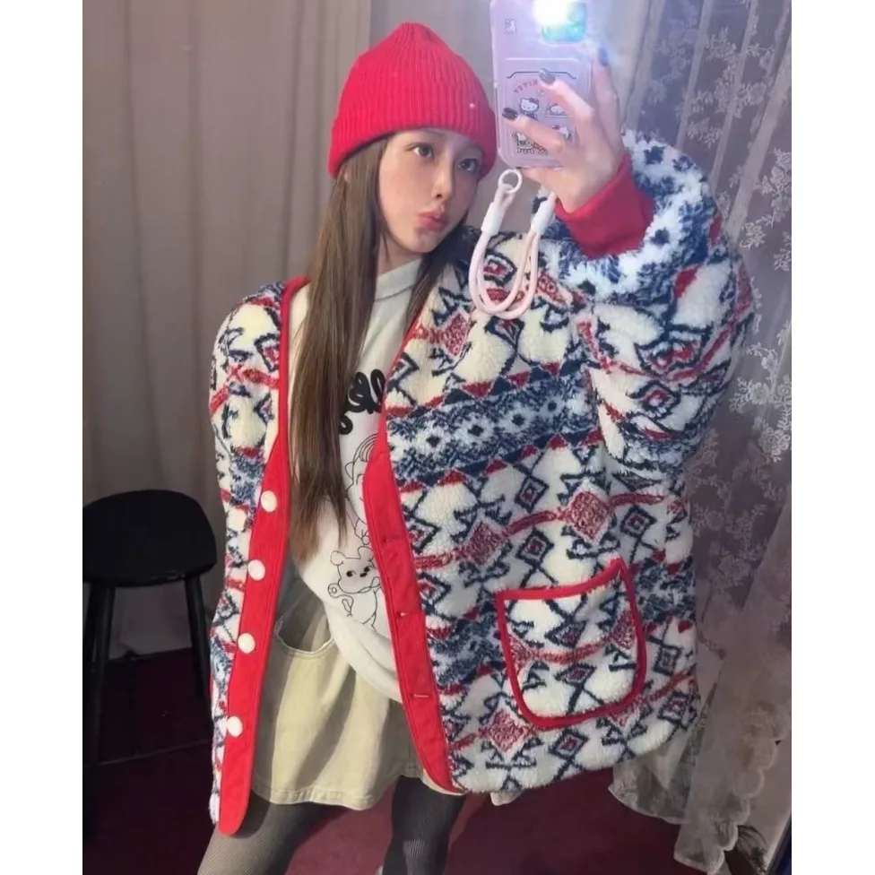 Jaet – vêtements d'extérieur rétro Anti-âge en fourrure d'agneau pour femmes, vêtements d'extérieur coréens, coupe régulière, doux, moyen et fin, printemps automne hiver