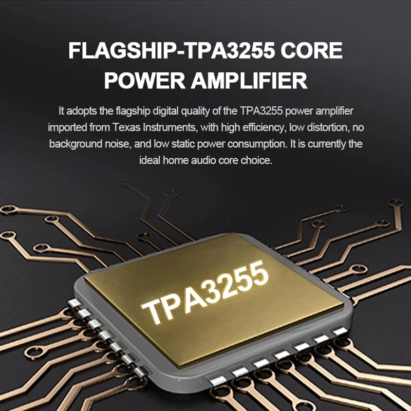 Lyele аудио Tpa3255 усилитель мощности 300 Вт * 2 XLR полностью сбалансированный вход стерео аудиофил цифровой усилитель мощности Texas Instruments