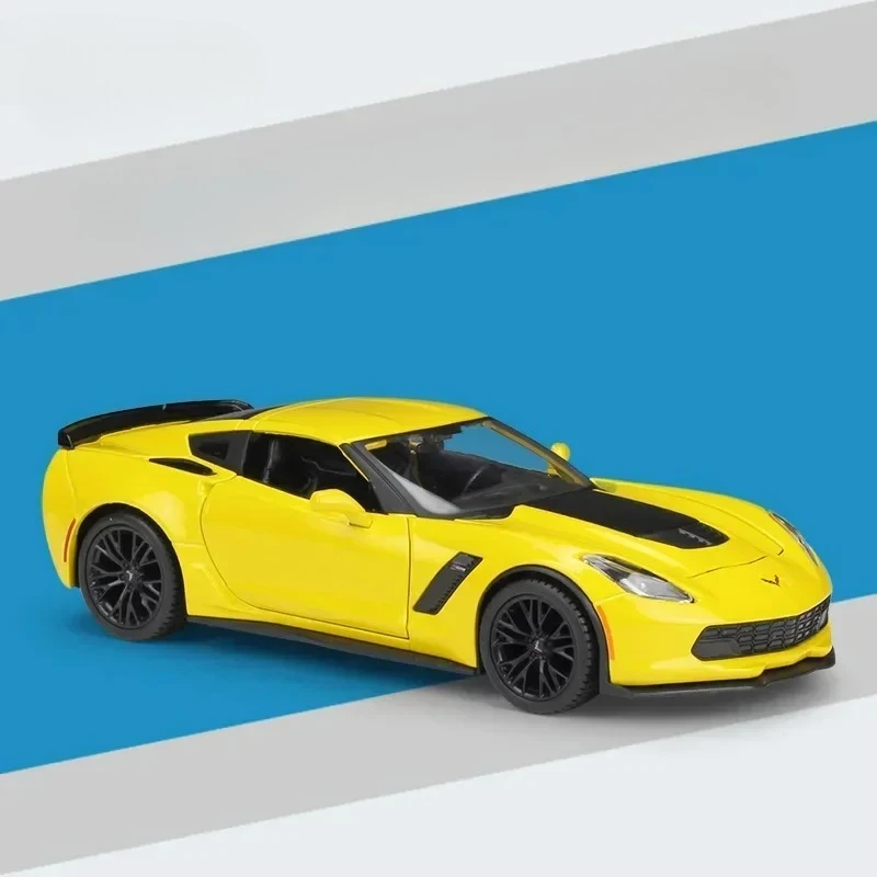 

Модель автомобиля Maisto 1:24 Corvette 2015 Corvette Z06, коллекционная модель из сплава, подарок, игрушка