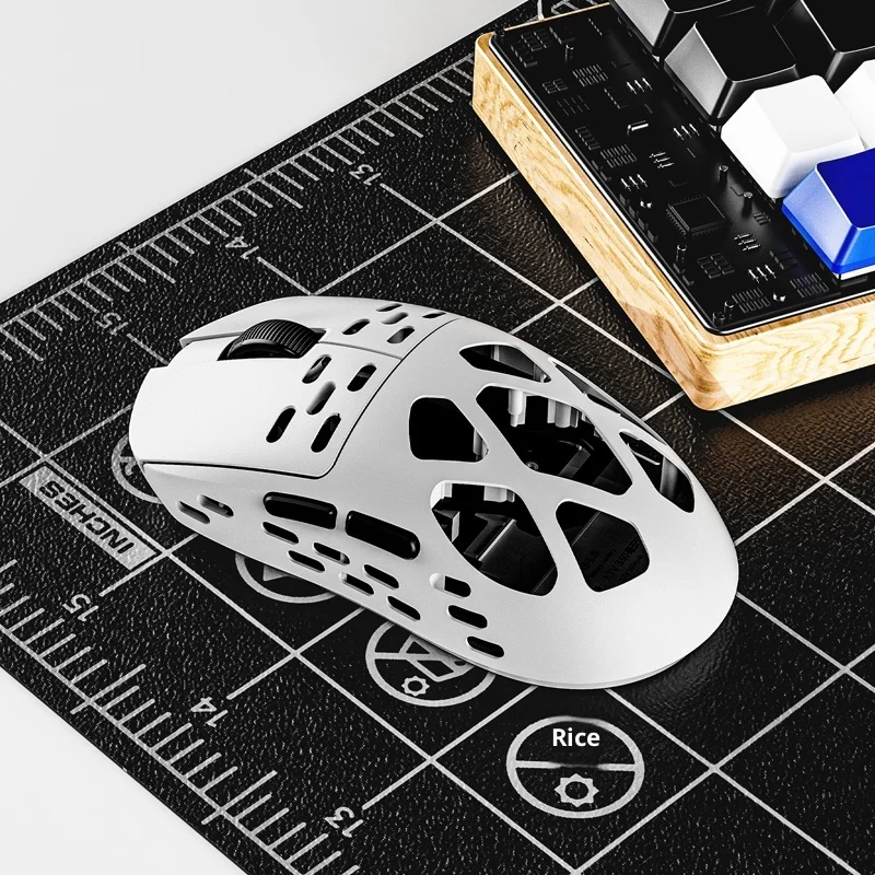 Лидер продаж Ajazz Am3 Max Pro киберспортивная игровая мышь из магниевого сплава Paw3950 беспроводная трехрежимная легкая 8k праздничные подарки на день рождения