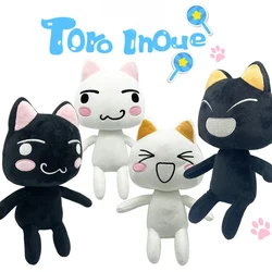 28cm Kawaii Toro Inoue The Cat Plush Toy Soft Anime Cartoon Animal Doll Room Decorations Birthday Gifts Christmas Gifts for Kids