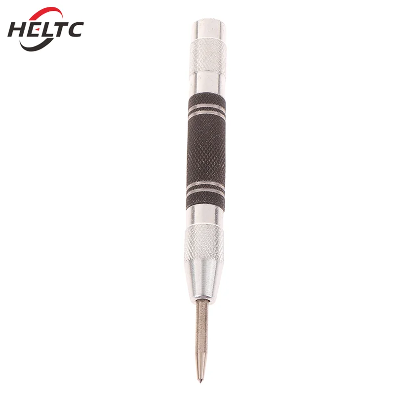 

1Pcs Black And White Center Punch Automatic Spring Locator Woodworking Tools Positioning Punching Tool Accessories