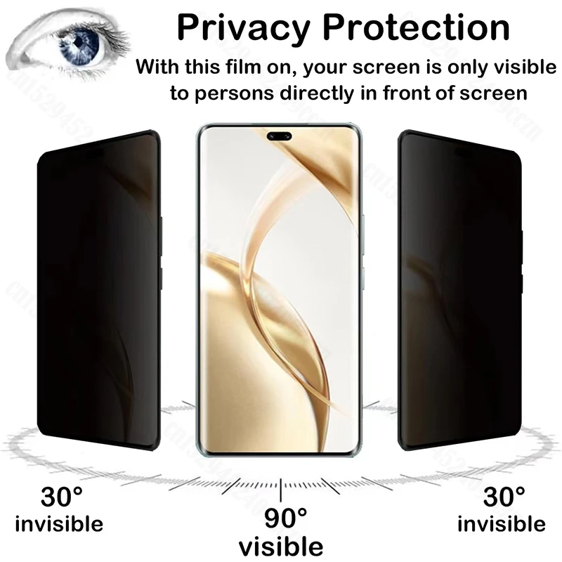 Privacy Anti Spy Peeping Hydrogel Film For Xiaomi 15T Pro Screen Protector For Xiaomi 15T Camera Lens Soft Film - náhled 4
