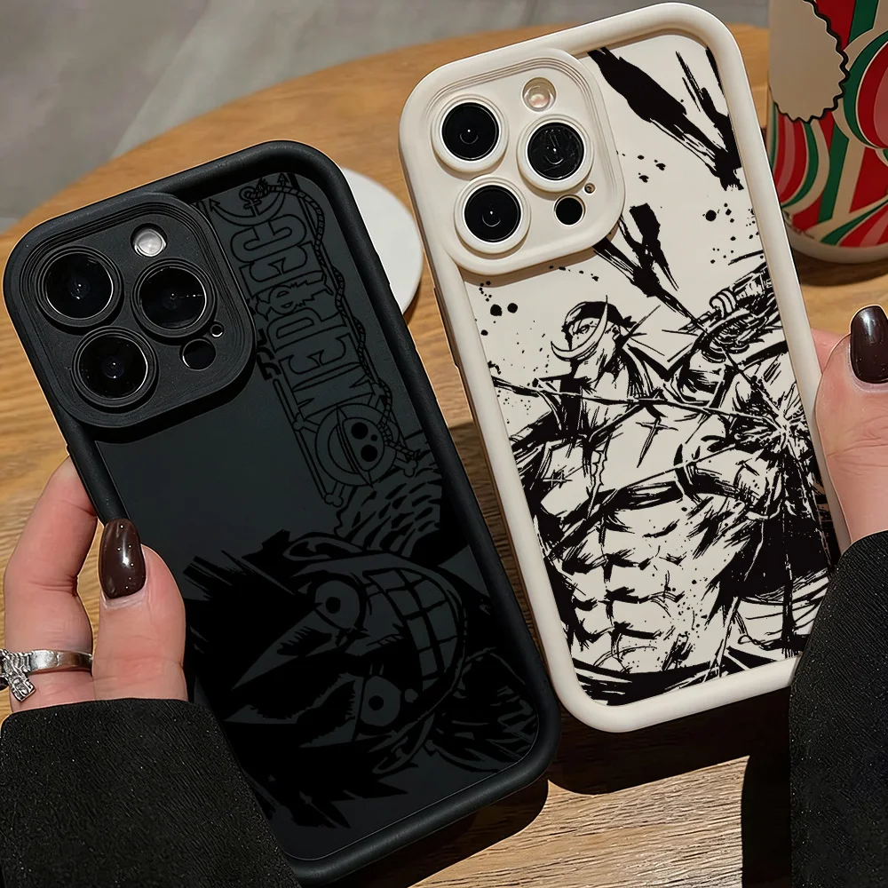 Trendige Anime-Handyhülle für Google Pixel 10, 9A, 9, 8, 7, 8A, 7A Pro XL, 4G, 5G, weiche Silikon-TPU-Rückseite