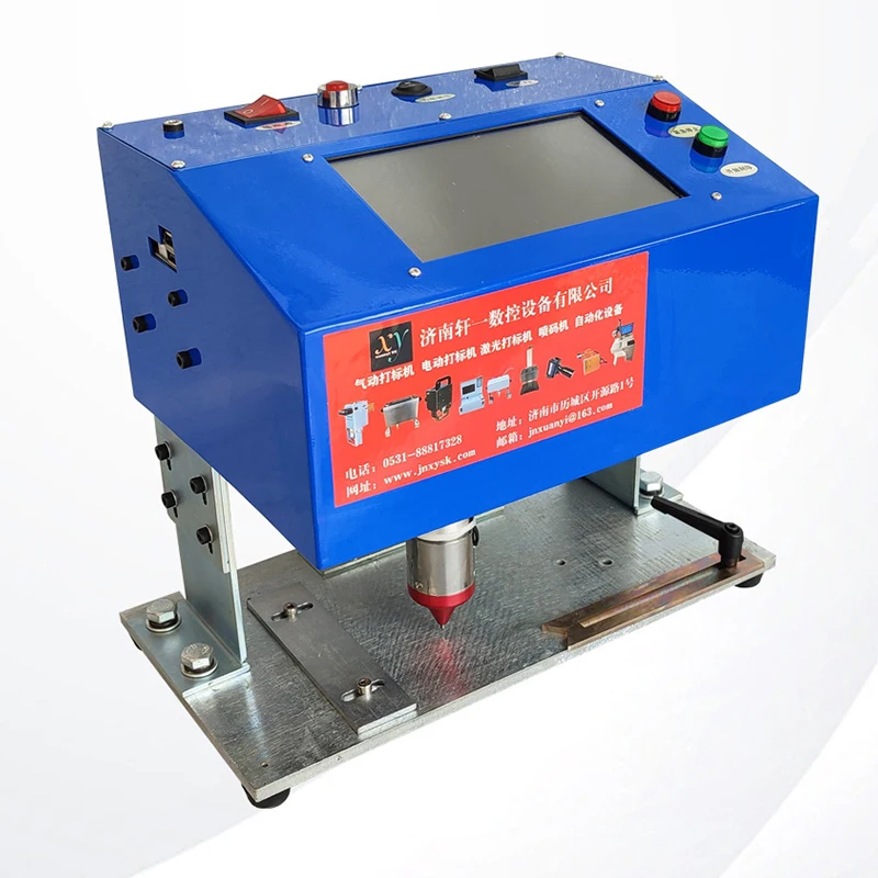 ANDUUK Macchina per marcatura pneumatica portatile con una sola mano Macchina per incidere di telaio in metallo a micropercussione per numero VIN