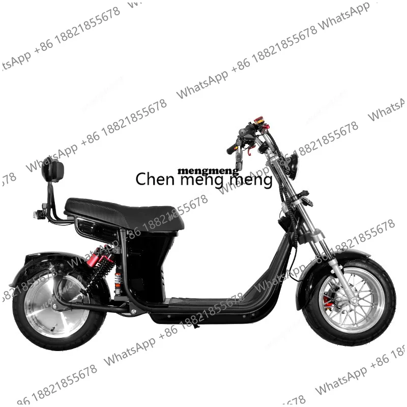 

3000W60V30AH Electric Scooter Fat Tire Electric Motorcycle Removable Battery Off-road Mountain Maximum Speed 65KM/H Double Seat