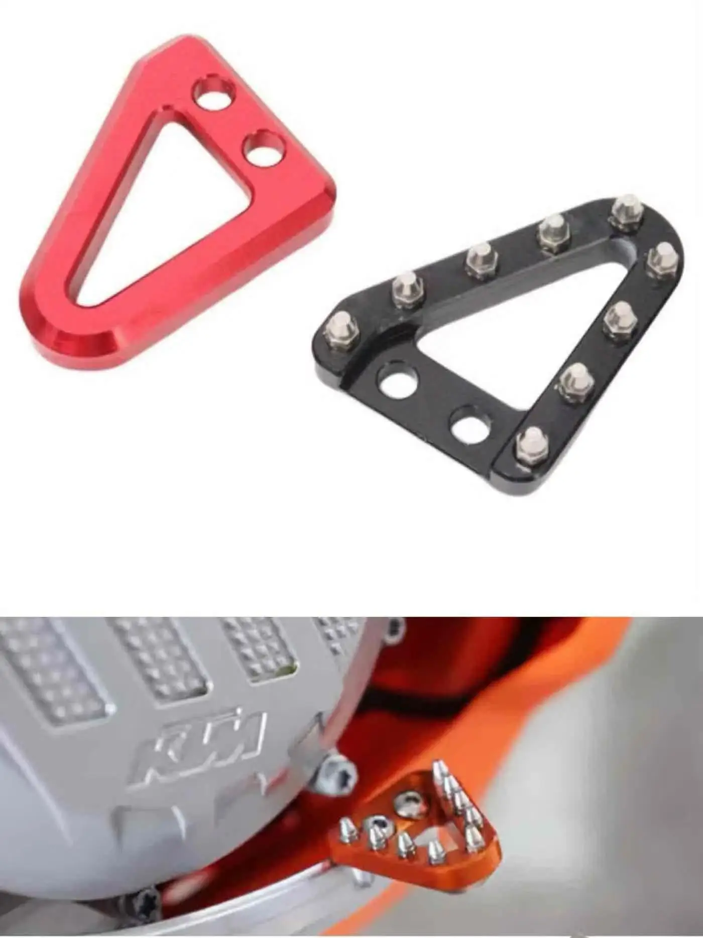 Placa de Pedal de freno trasero CNC para motocicleta, punta de palanca de cambio de marchas adecuada para Beta 125 200 250 300 350 390 400 430 450 RR RS RRS 2T 4T