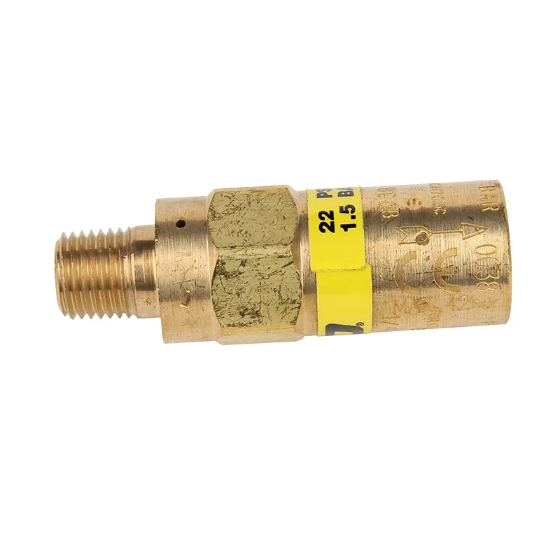 REGO PRV9432 Series Low Temperature Industrial Dewar Car Bottle Brass Cryogenic Gas Safety Valve Oxygen Pressure Relief