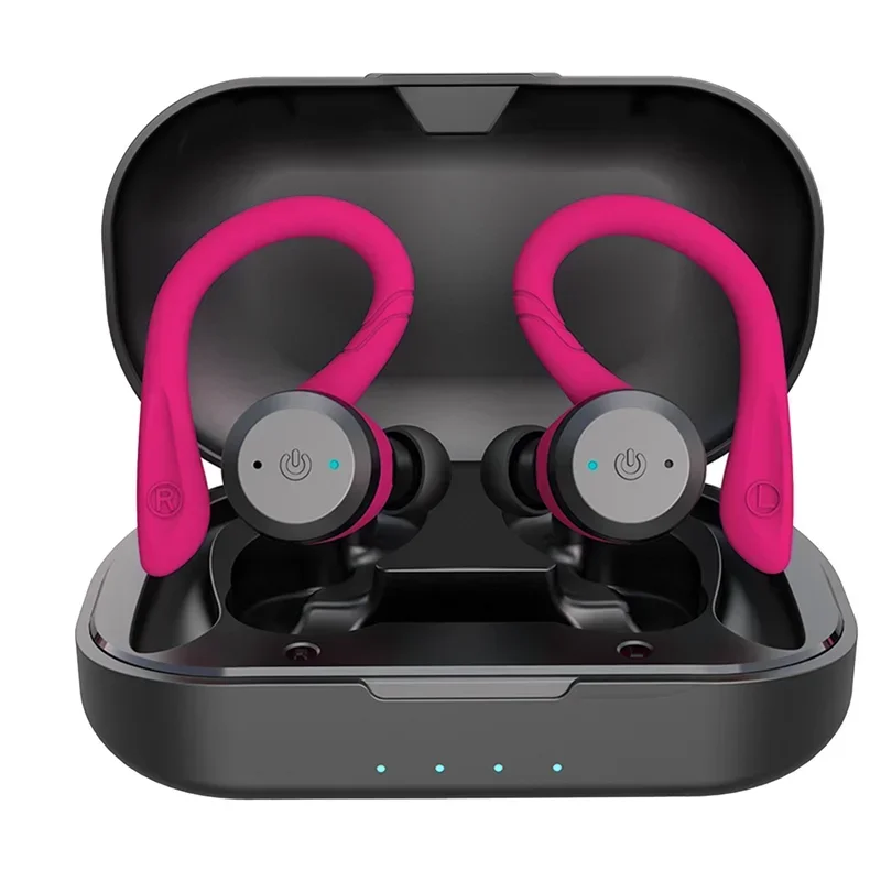 

Bluetooth-совместимые наушники, 20 часов воспроизведения, двойное ношение для плавания, IPX7, водонепроницаемая спортивная беспроводная гарнитура, стереонаушники