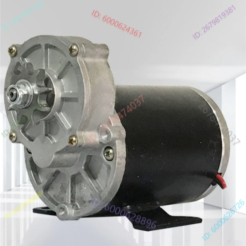 

12V 24V 500W 200RPM DC Geared Motor, 9 Teeth/14 Teeth, High Torque Fertilizing Motor, Multi-purpose Sprocket