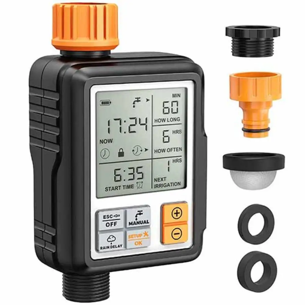 

Automatic Digital Electronic Water Timer System Garden Irrigation Watering Timer Controller EU Plug US Plug