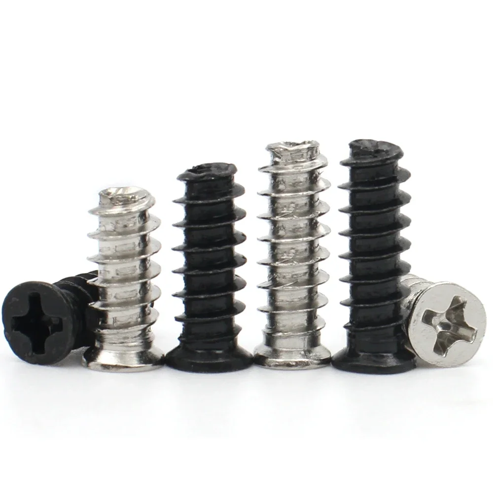 12pcs M5*8mm M5*10mm M5*12mm M5*14mm-16mm KB Computer PC Case Cooling Fan Mount Screw Heat Dissipation Fixer Little Head Screws