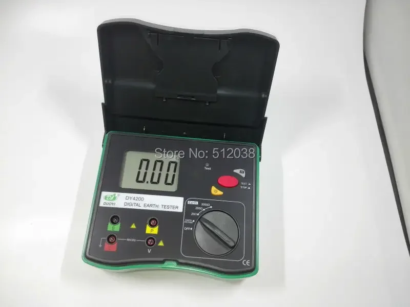 DUOYI DY4200 Digital Earth Ground Resistance Tester Multimeter Meter Electrical Instrument 0.01 - 2000 ohm