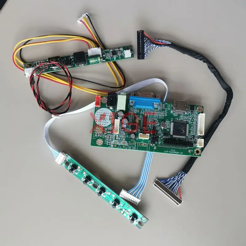 Controller Drive Board Fit M215HW03 T215HVN05 M215HW01 T215HVN01 VGA+HDMI Display Matrix 1920*1080 1920x1080 LVDS 30 Pin DIY Kit