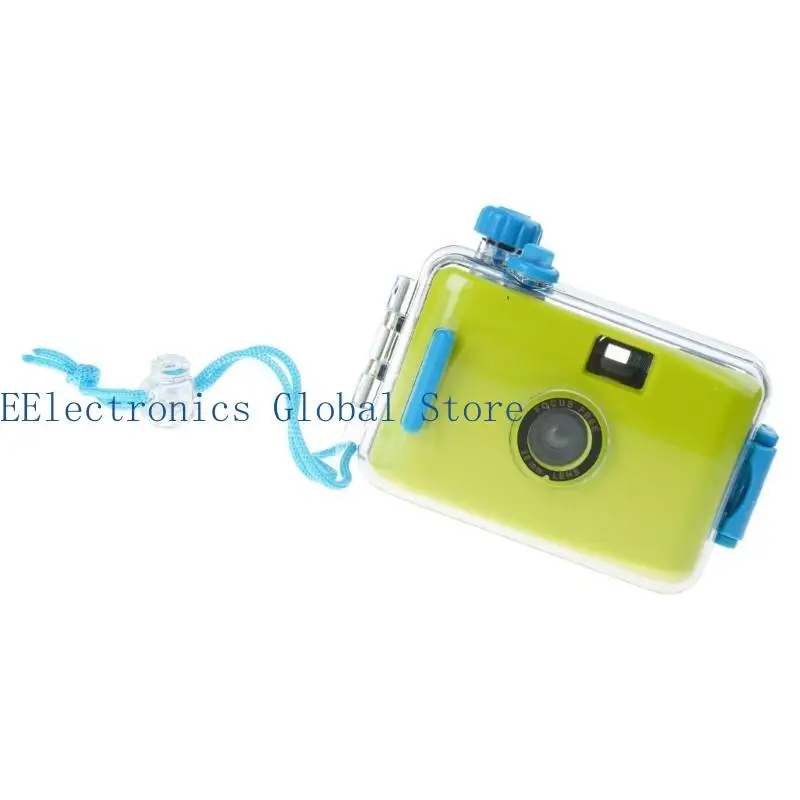 462B Retro Film Camera Non-disposable Waterproof Point-and-shoot Camera 28mm Lens