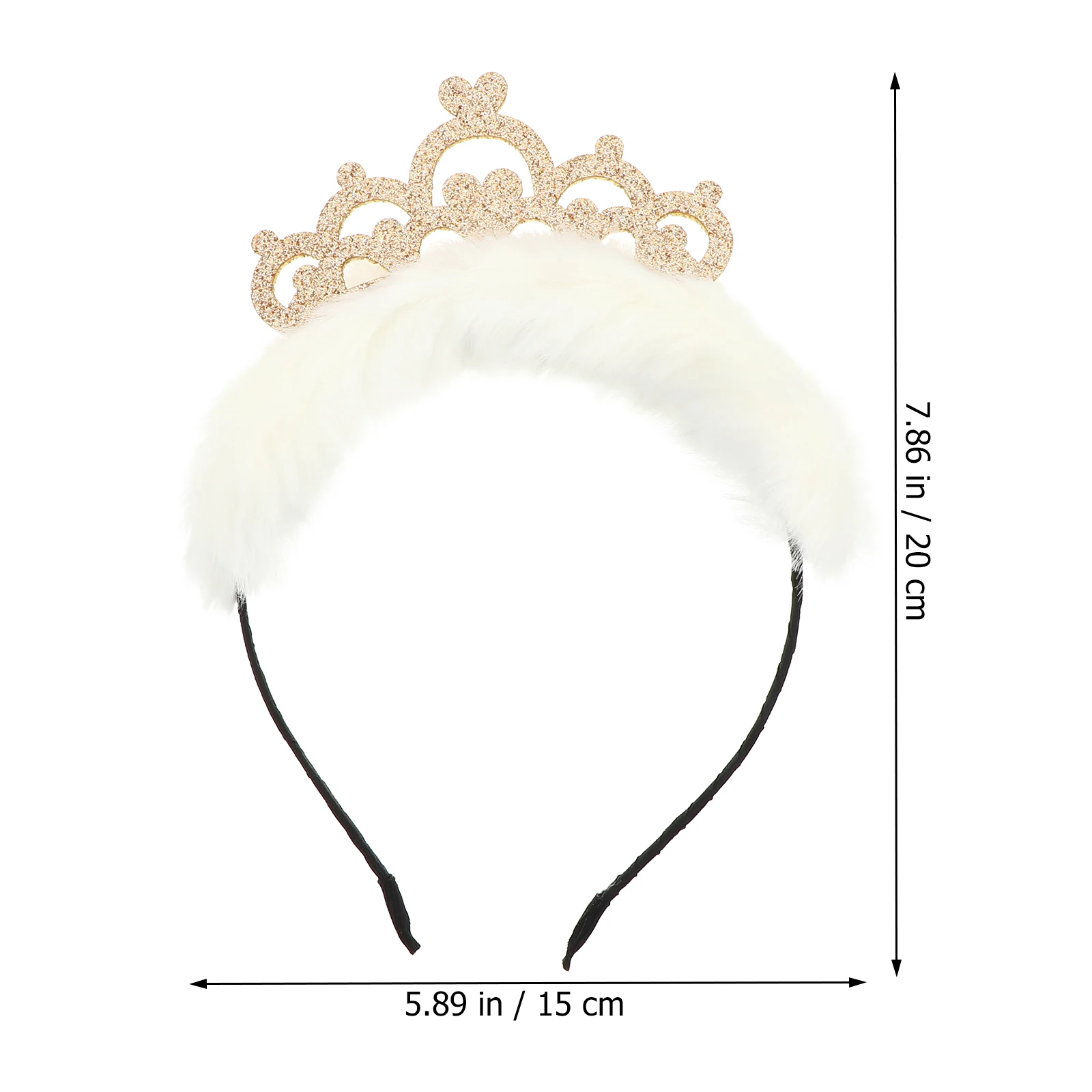 

Christmas Crown Headband Headdress Hair Accessories Fashion Headwear '