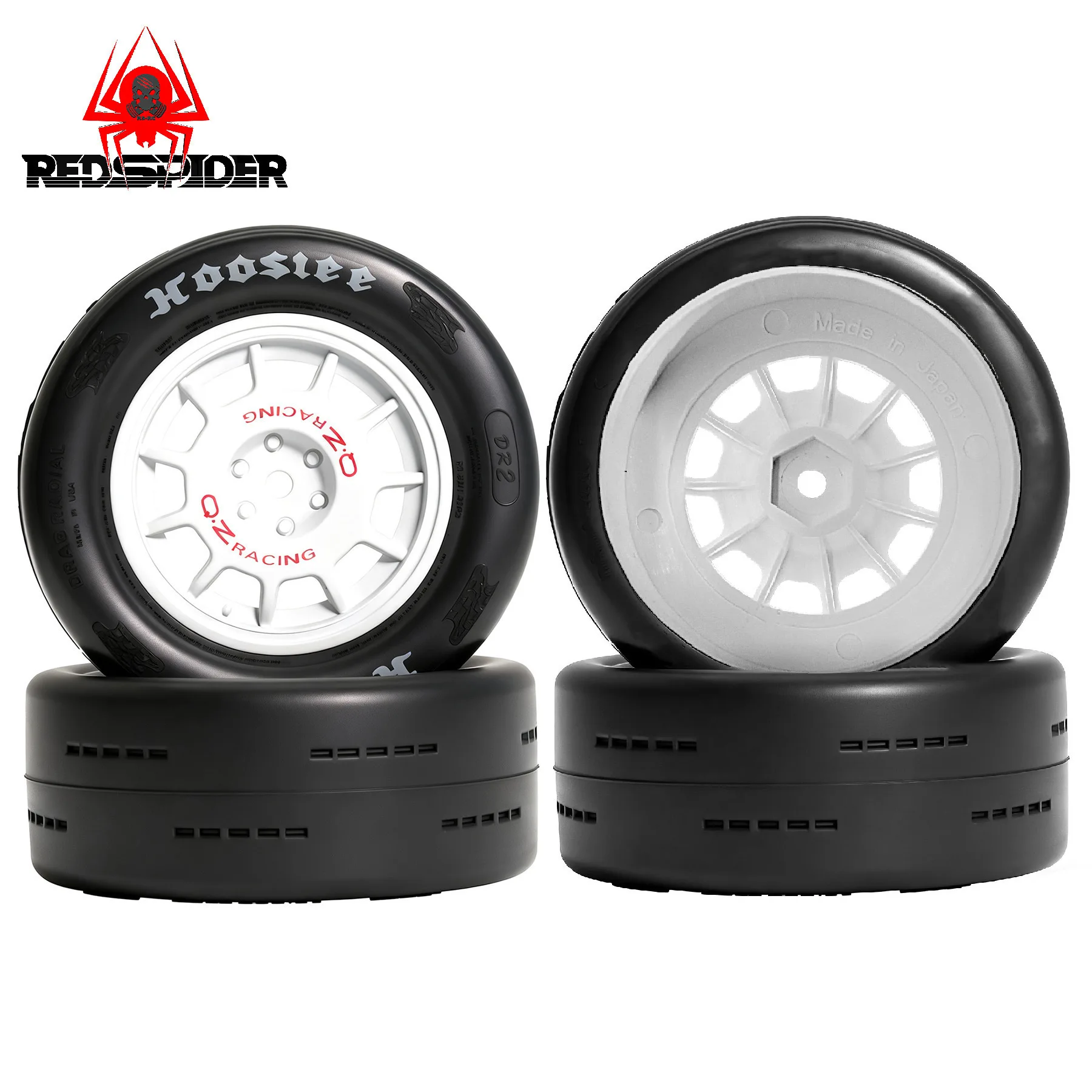 82mm Flat Run GT Tire Racing Rally Tires for 1/8 1/9 Hpi Rally WR8 Ford CNE Kyosho DRX Kaisma Carisma RC Car Upgrade OP Parts