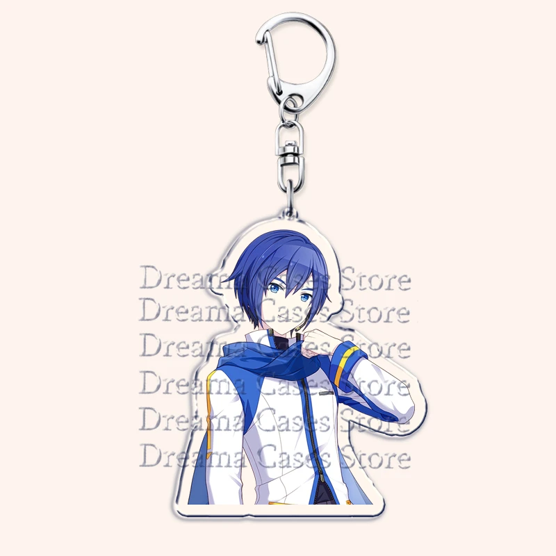 Hot Anime Waifu Girls Boys Keychains VIRTUAL SINGER Wonderlands Showtime Touya Emu Rui Akito Tsukasa Keyring Jewelry Fans Gifts