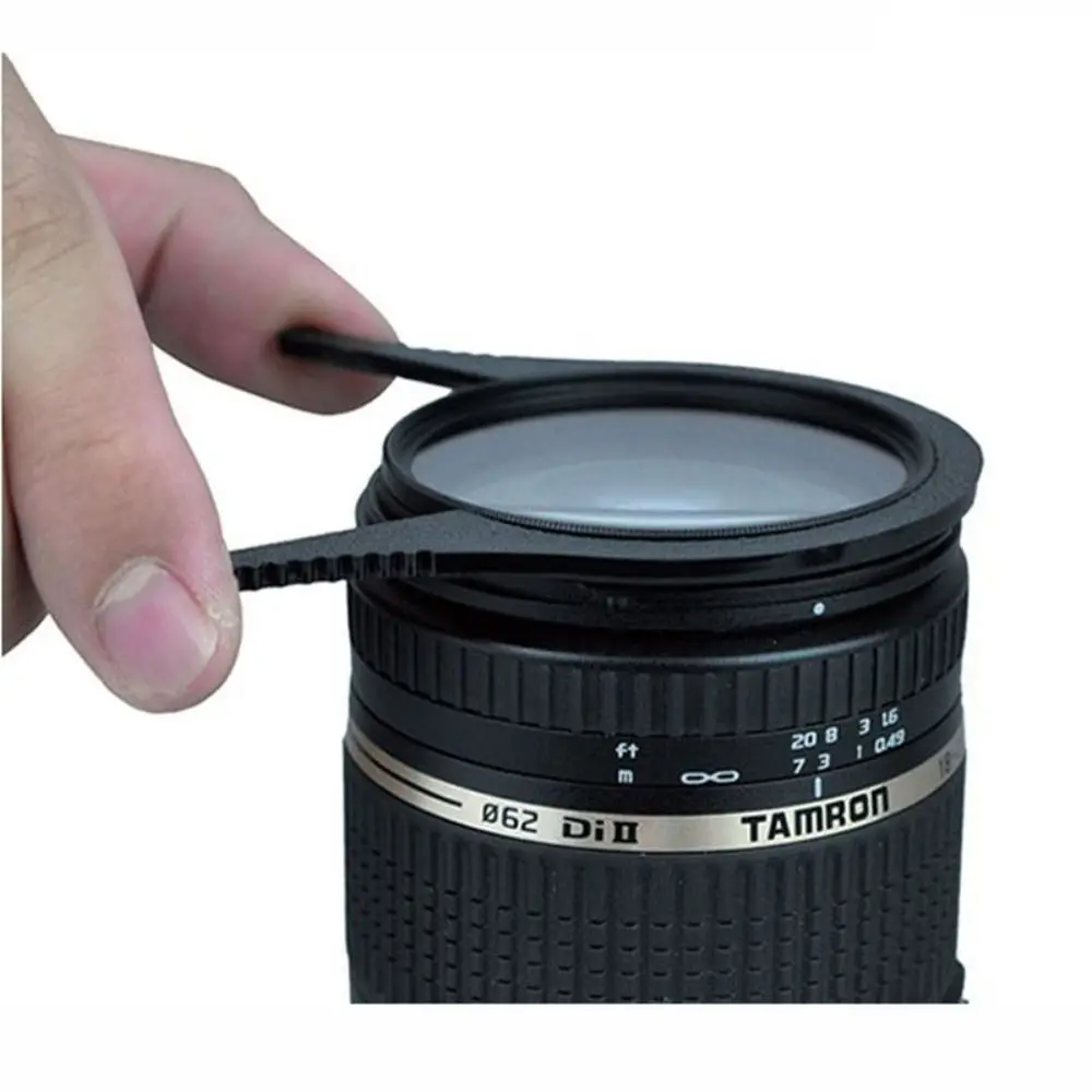 2PCS Portable Camera Lens Filter Wrench ABS UV/ND/CPL Filter Removal Wrench Tool Spanner Kit Non-slip Camera Lens Filter Clip view 6