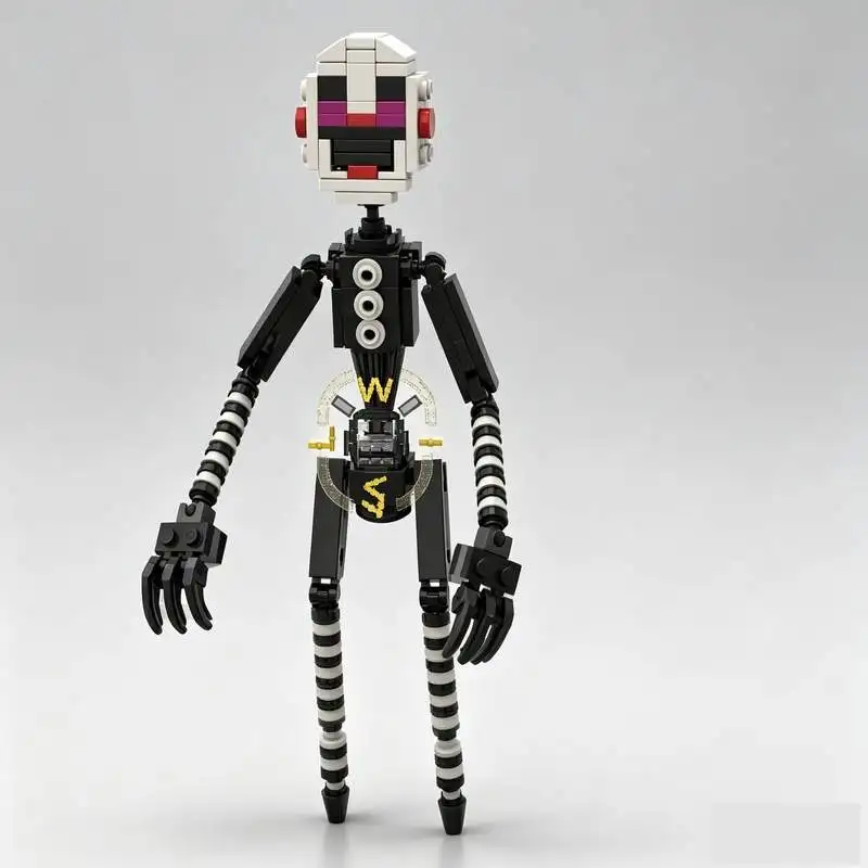 409PCS Game Character Puppet MOC Model Custom Puzzle Blocks DIY Creative Assembly Educational Toy Collection Display Brick Gift
