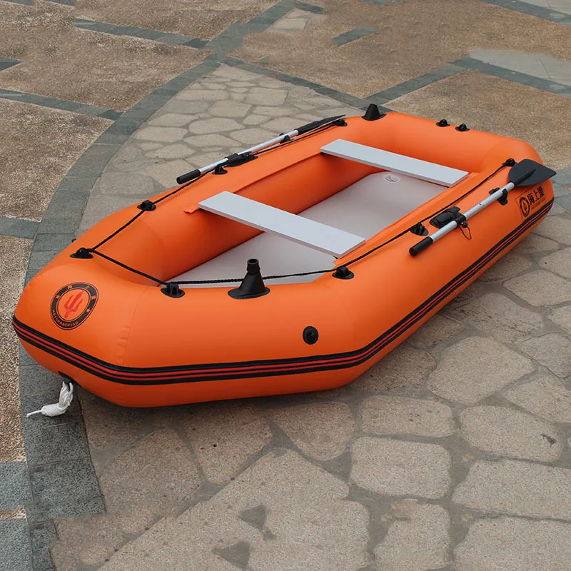 

Hovercraft Thickened Inflatable Boat Kayak Double Folding Portable Rubber Assault Air Cushion Sandwich Net