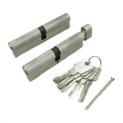 All Brass Open Lock Door Window  Security  120mm Cylinder  Living Room  Lock Handle Customized  Brass Key