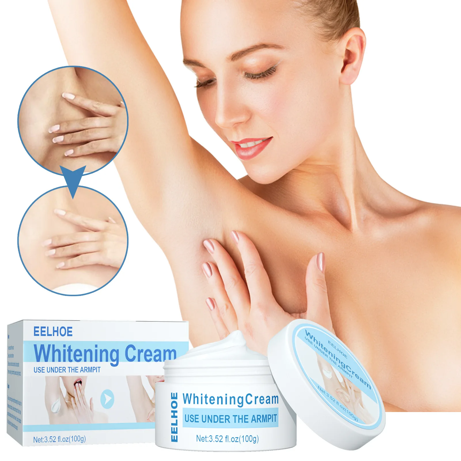 

Black Skin Effective Bleaching Lotion Smooth Nourish Knee Dark Skin Vitamin C Dark Knees Knuckles Elbows Armpit Whitening Cream
