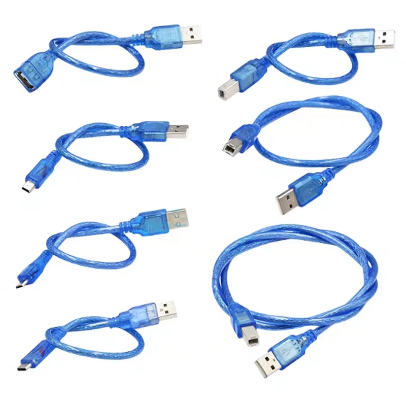 usb printer blue cable For Aarduno 2560 due por micro mini