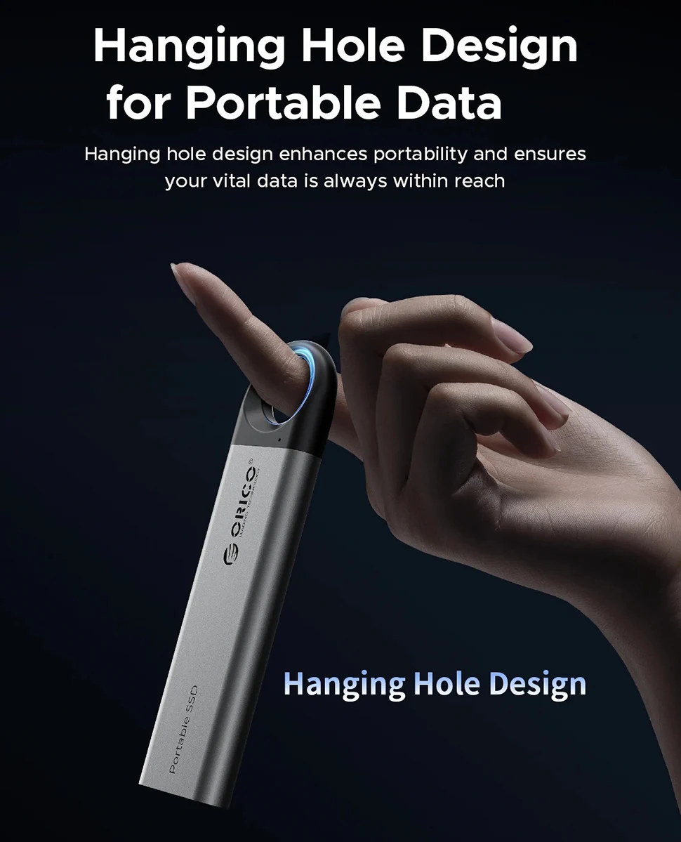 ORICO ポータブル外付け SSD ソリッド ステート ドライブ 2TB 1TB