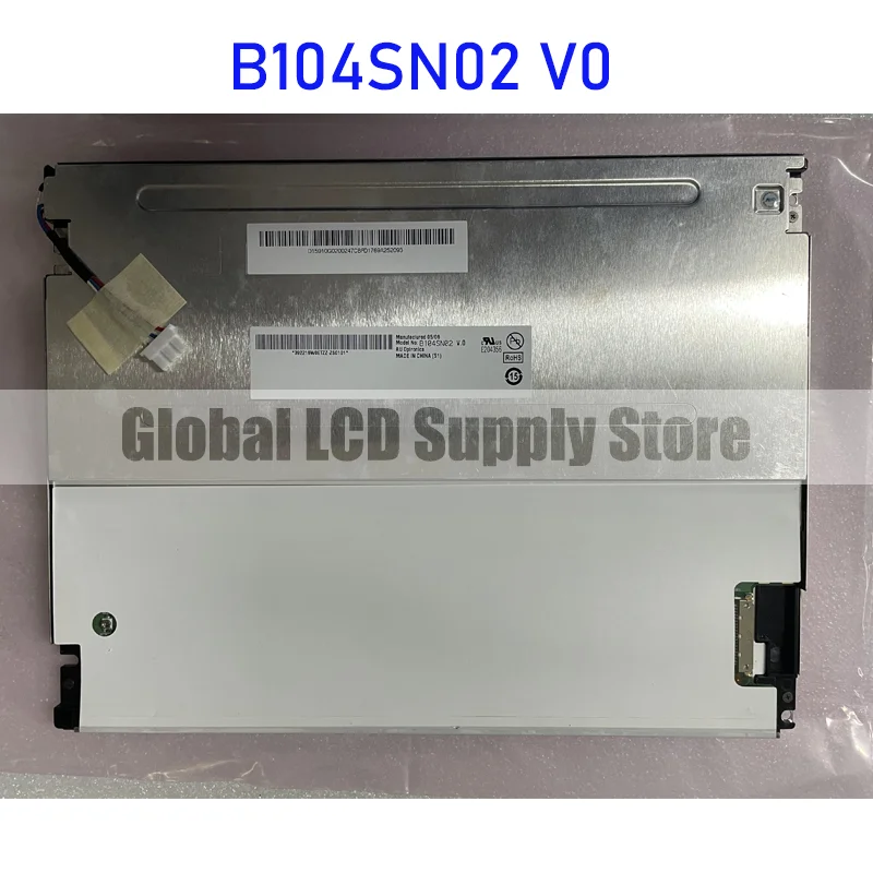 

B104SN02 V0 10.4 Inch Original LCD Display Screen Panel for AU Optronics Brand New and Fast Shipping 100% Tested